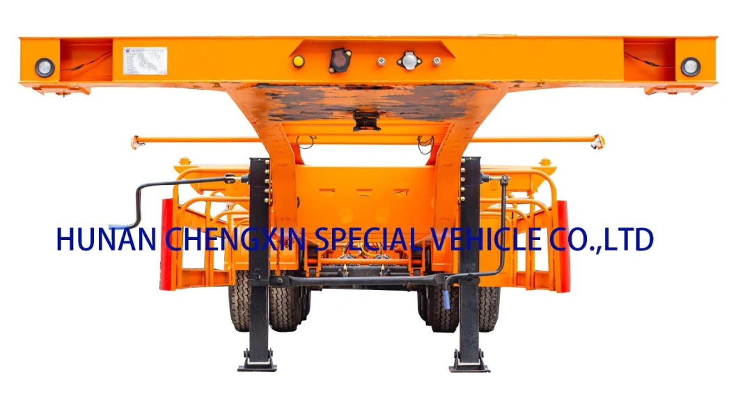 Container Skeleton Shipping Container Chassis Truck Semi Trailer