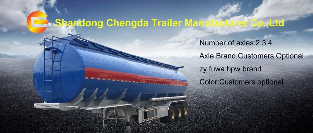 Oil Tanker Water Truck Tank 10000L Semi Trailer for Sale