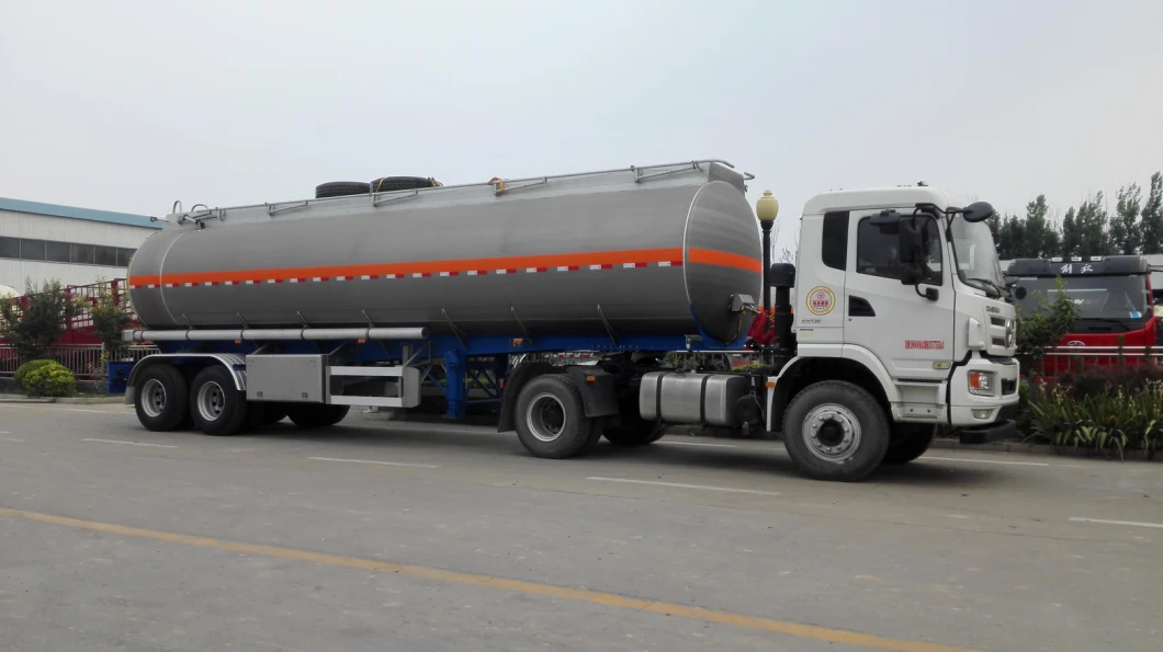 2/3 Axle Stainless Steel/Aluminum Alloy Tank/Tanker Truck Semi Trailer for Oil/Fuel/Diesel/Gasoline/Crude/Water/Milk Transport