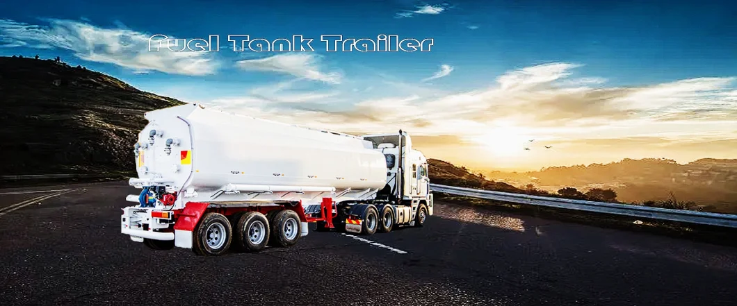 50000 Liters 60000 Liter Oil Tank Truck Trailer Air Suspension Aluminium Alloy Water Tanker Petrol Fuel Tanker Semitrailer