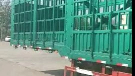 Chengda 45 Ton 3 Axle Fence Stake Cargo Unity Trucks Semirremolque